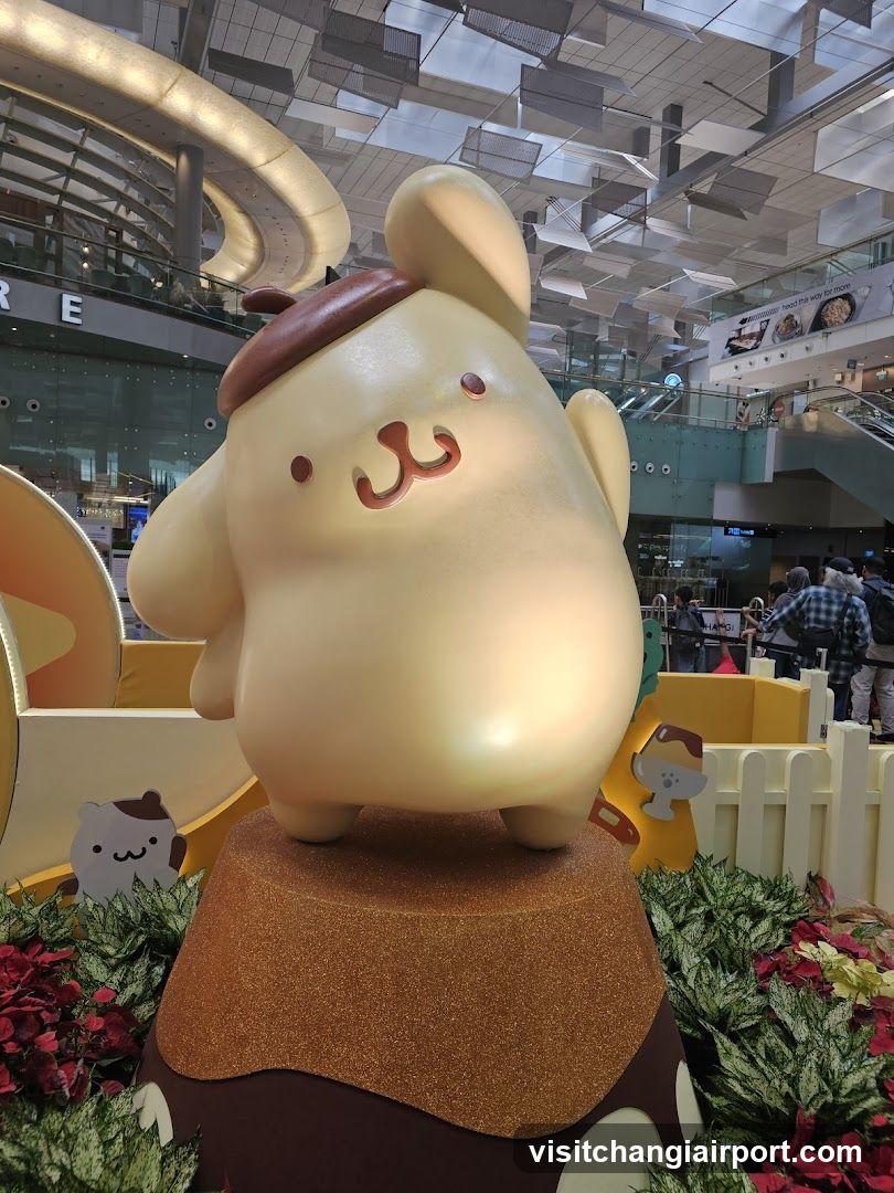 Pom Pom Purin Statue Display