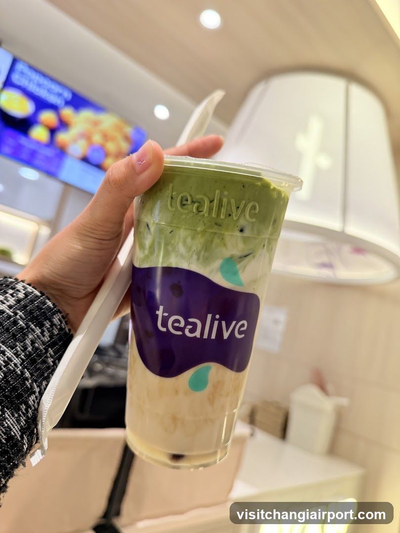 Tealive Matcha Drink