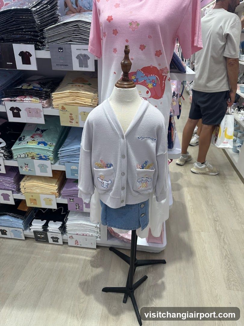 Clothing Store Interior Display