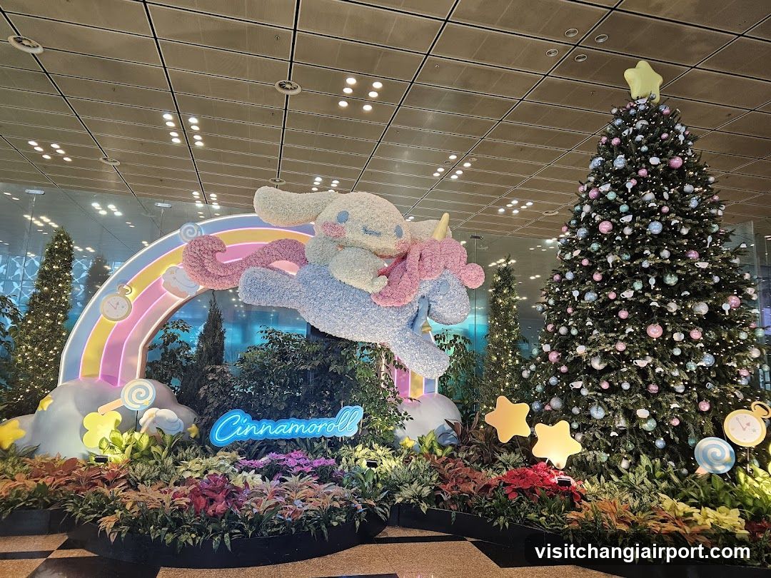 Cinnamoroll Christmas Display