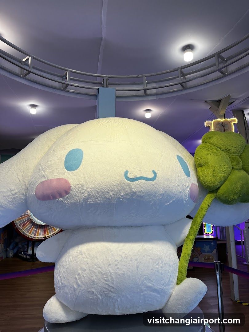 Cinnamoroll plush display