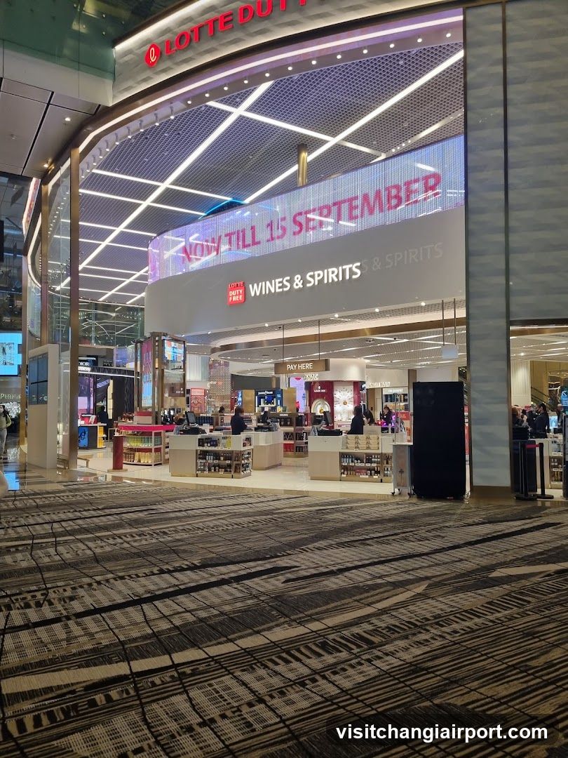 Lotte Duty Free Shop Interior