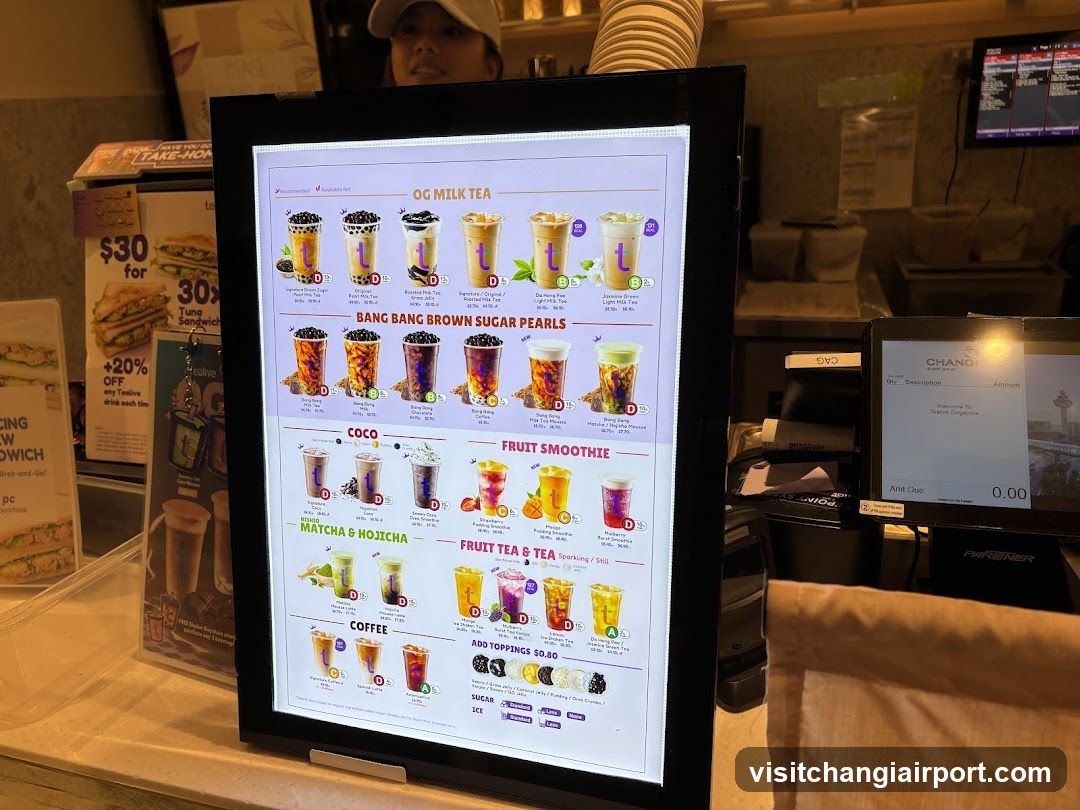 Chang Digital Menu Display