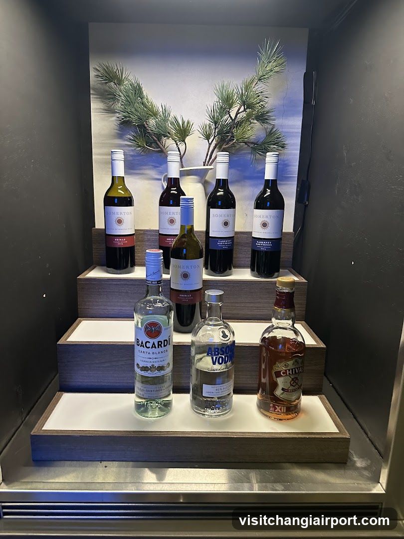 Bottled Liquor Display