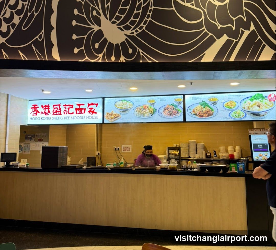 Hong Kong Sheng Kee Noodle House Interior View