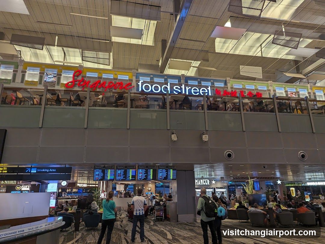 Singapore Food Street Interior View