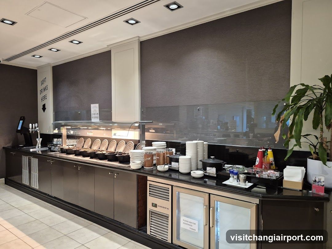 Breakfast Buffet Area