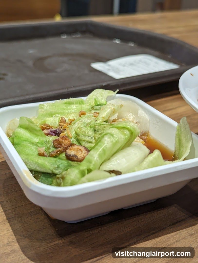 Lettuce Salad with Crispy Toppings