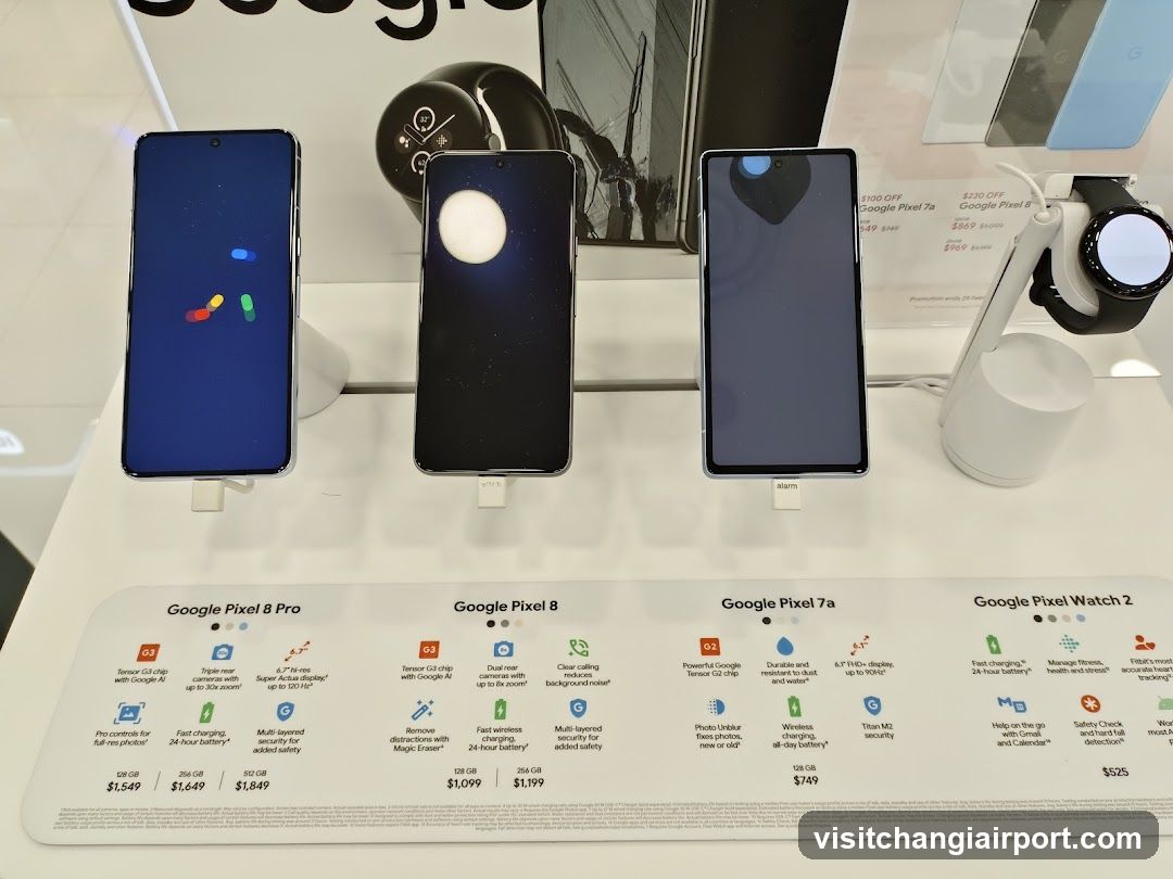 Google Pixel 8 Series Display