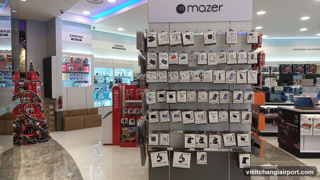 Electronics Store Interior Display