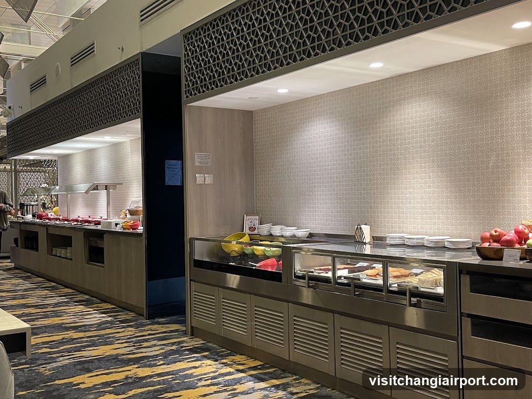 Buffet Food Service Area