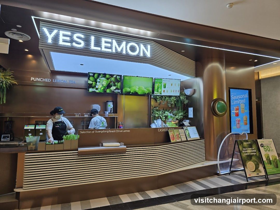 YES LEMON Storefront Interior View