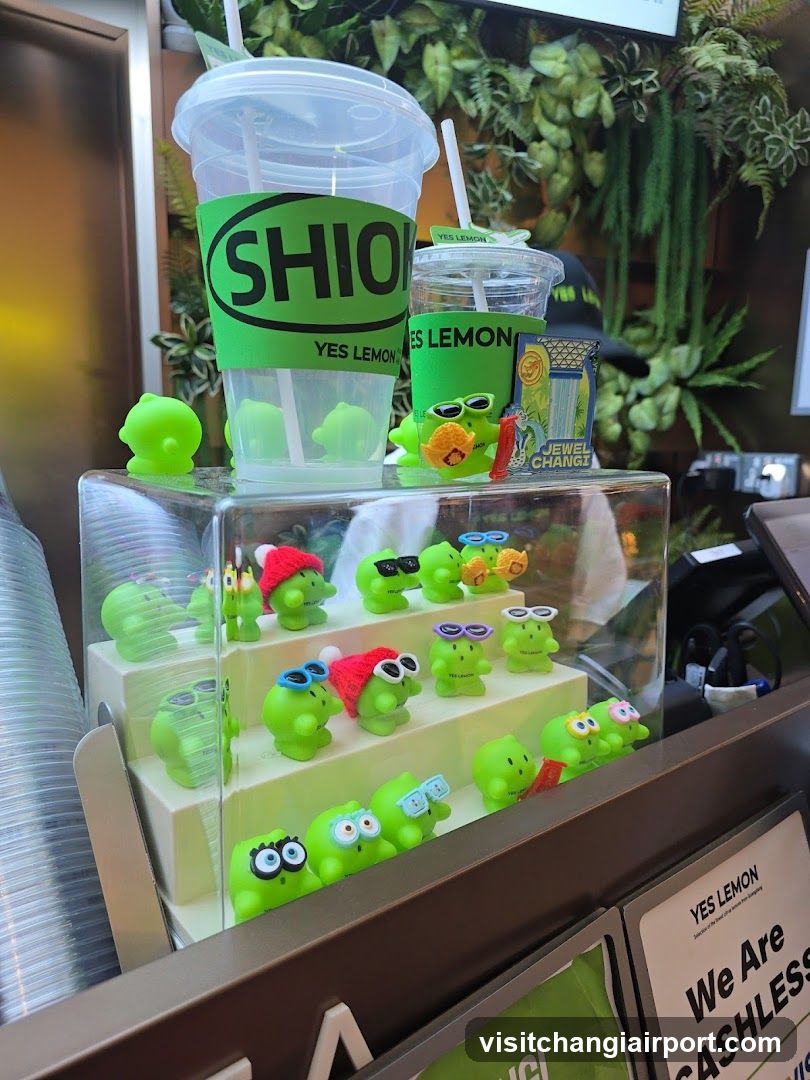 Green Lemon Merchandise Display