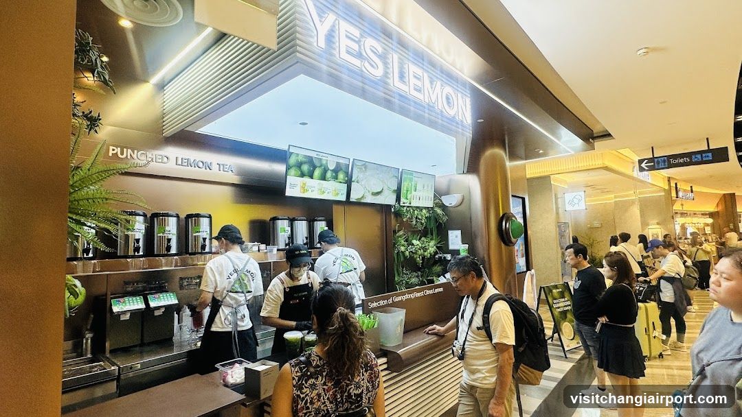 Yes Lemon Tea Shop Interior