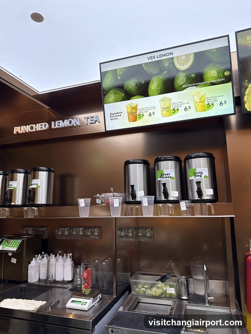 Punched Lemon Tea Station