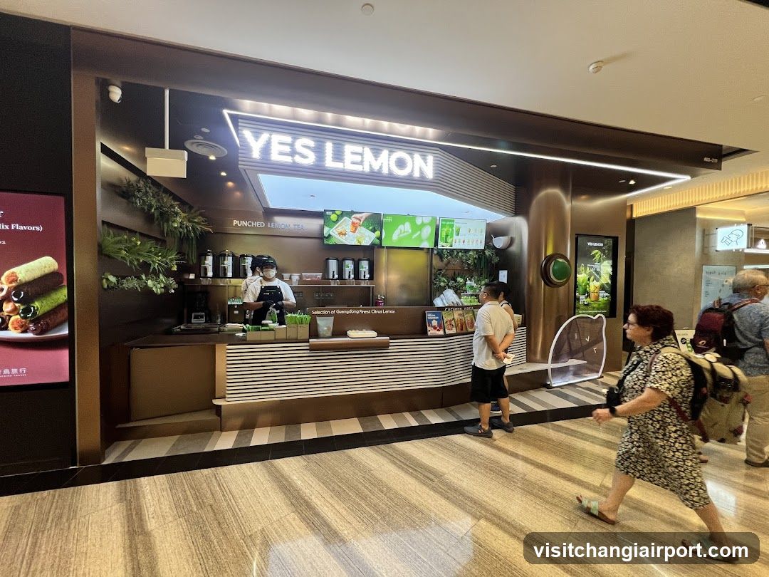 YES LEMON Store Interior