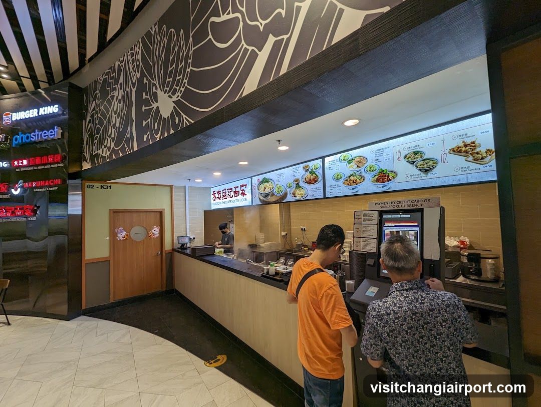 Food Court Counter Scene