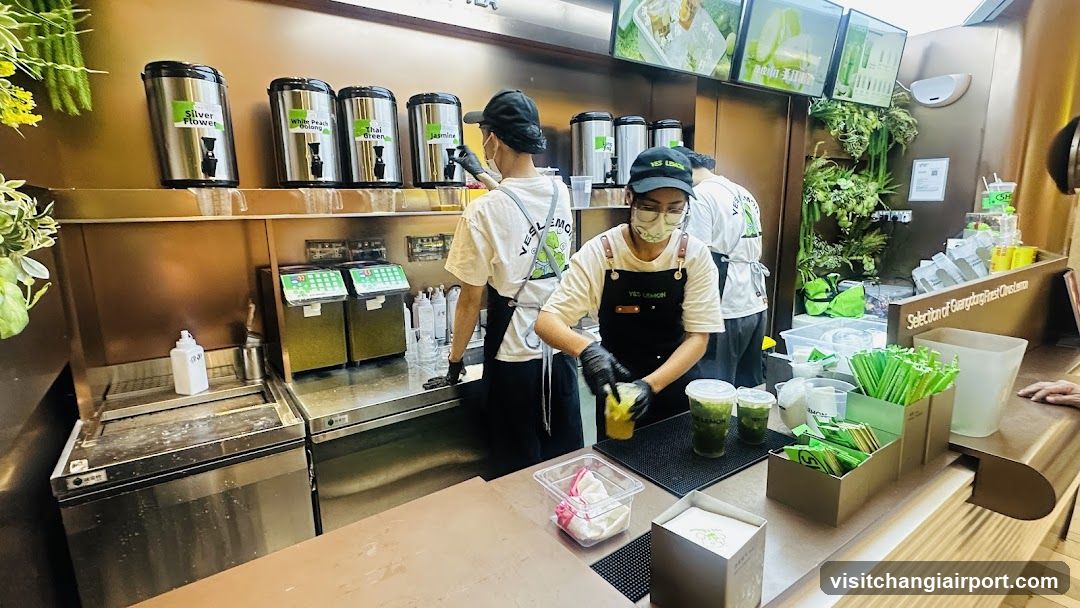 Beverage Shop Interior