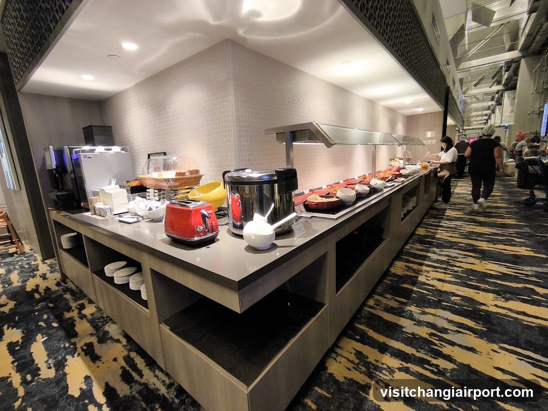 Buffet Food Service Area