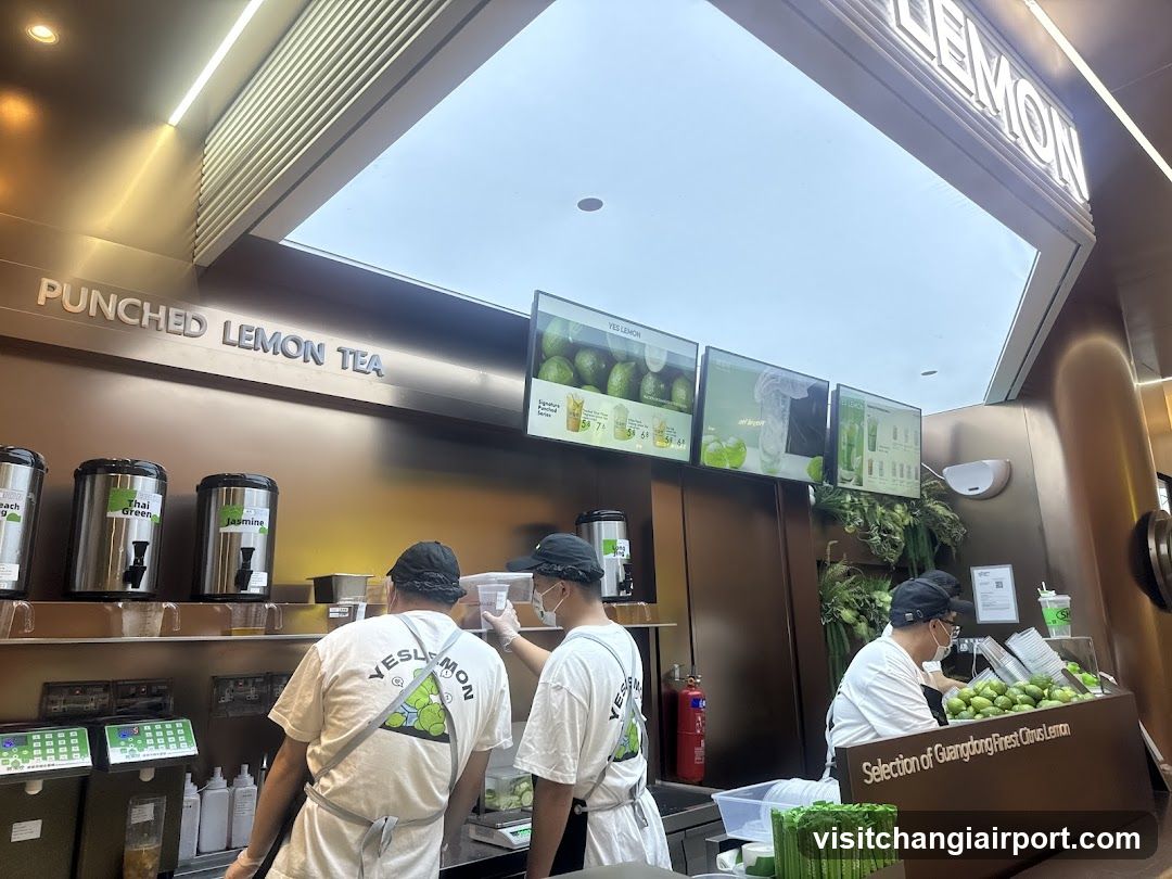 Lemon Tea Shop Interior