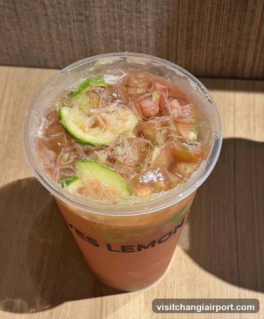 Cucumber Lemonade with Tomatoes