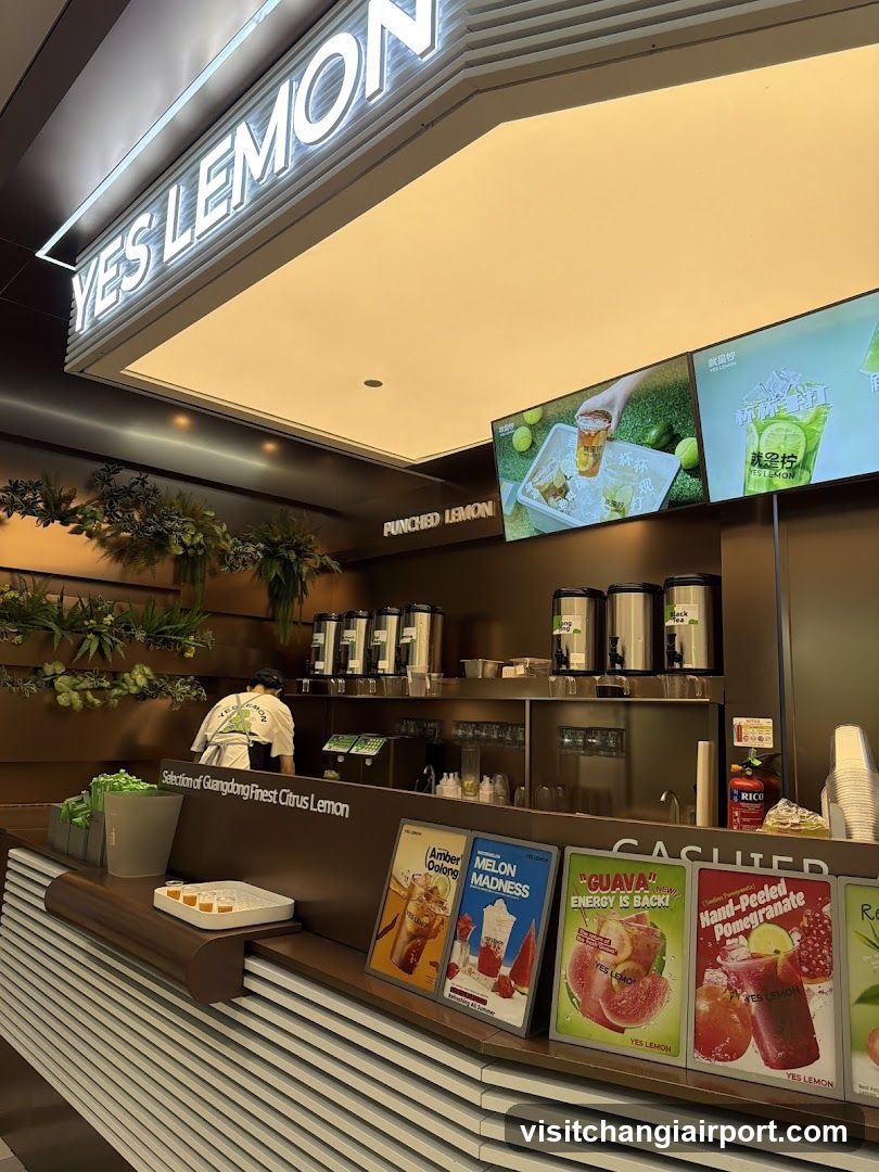 YES LEMON Counter Interior