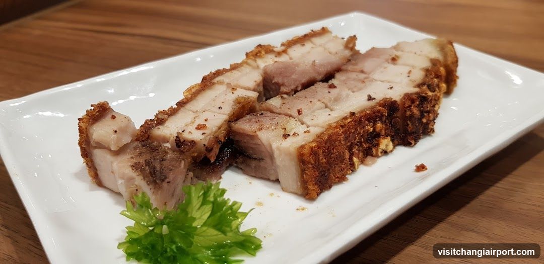 Crispy Pork Belly Slices
