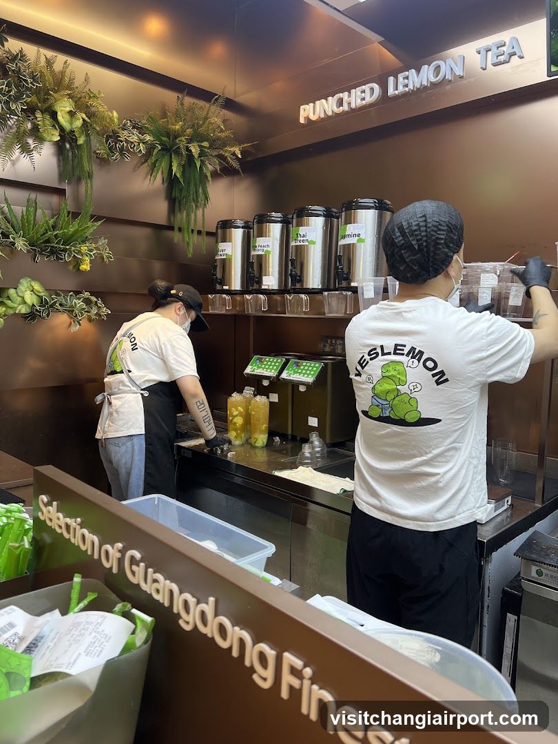 Lemon Tea Shop Interior