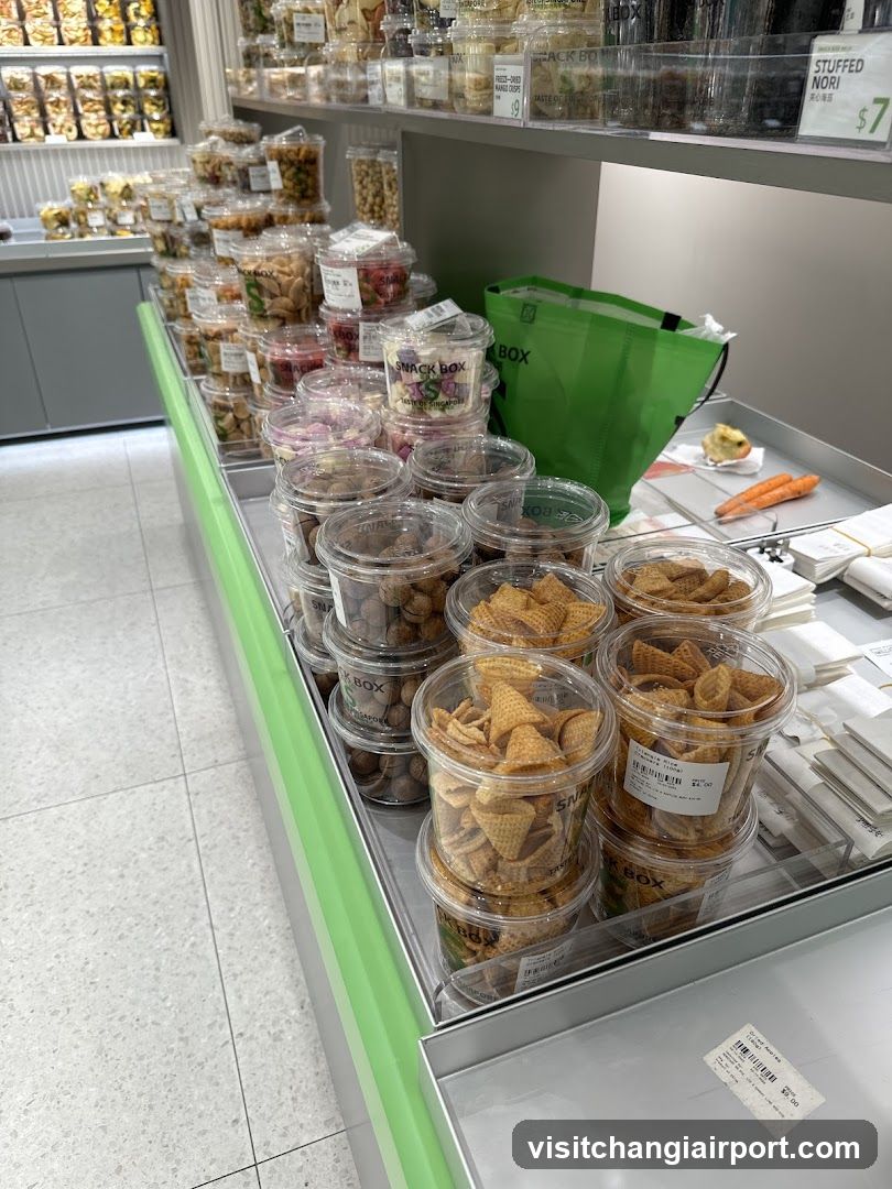 Snack Display in Store