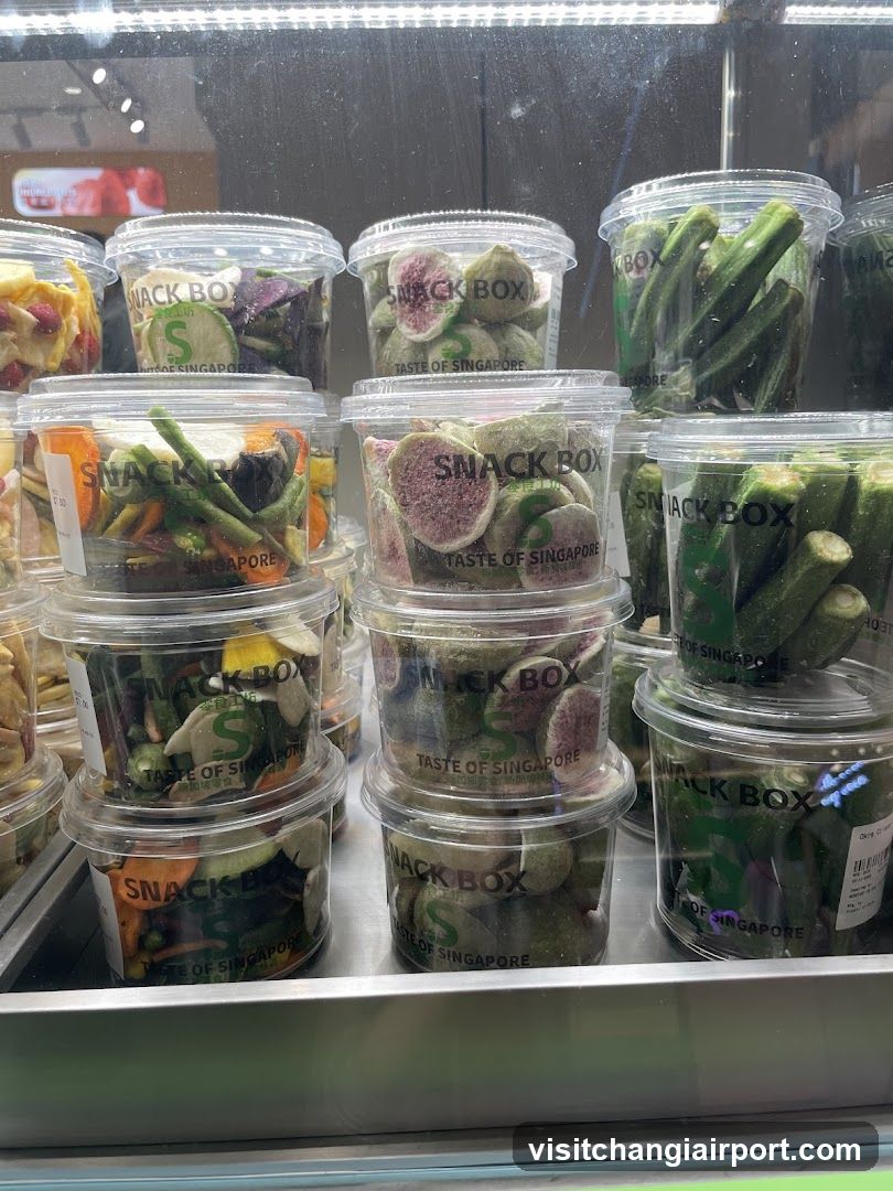 Snack Box Frozen Vegetables Display