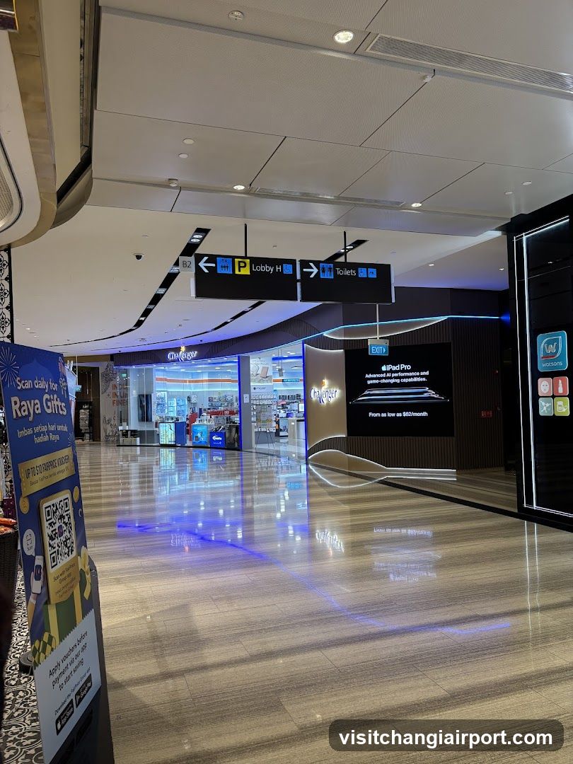 Airport Terminal Lobby
