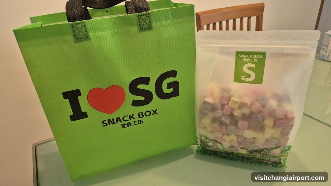 Snack Box Shopping Bag and Product