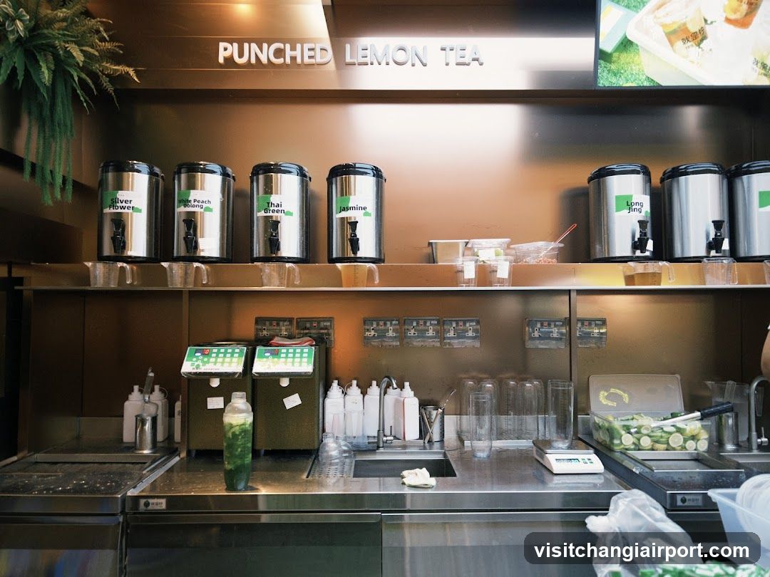 Punched Lemon Tea Station