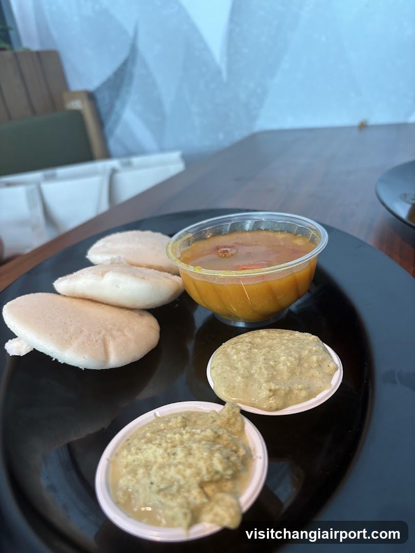 Food Platter with Dips and Bread