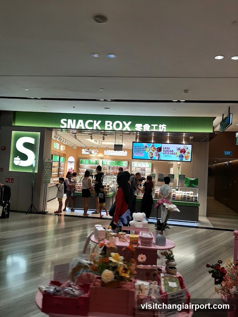 Snack Box Storefront Interior View