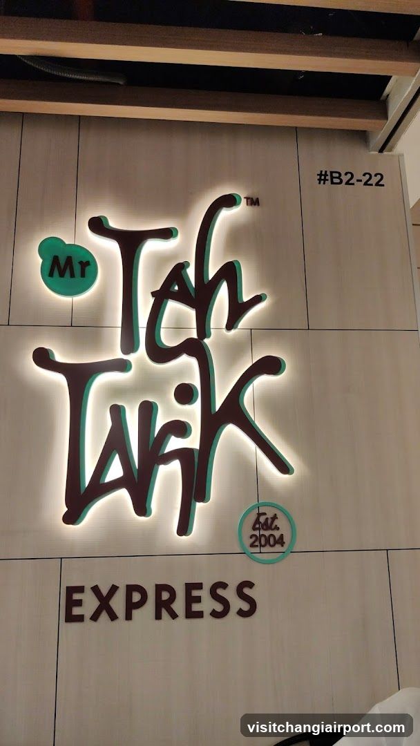 Mr Teh Lak Express Signage