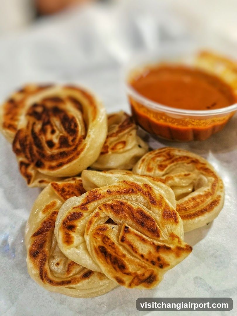 Flaky Pastries with Sauce