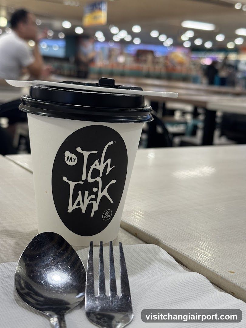 Coffee Cup with Spoon and Fork