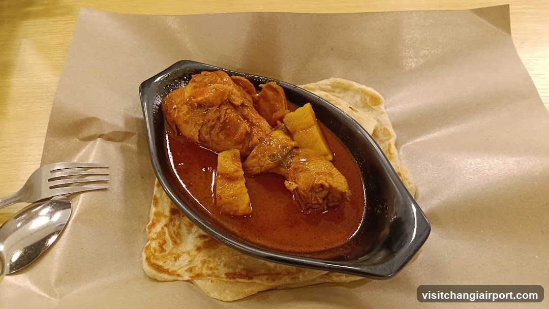 Curry Dish with Roti
