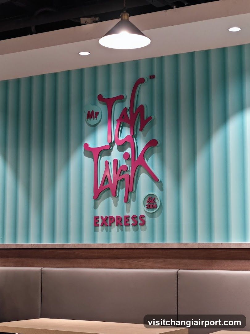My Teh Tik Express Interior Signage