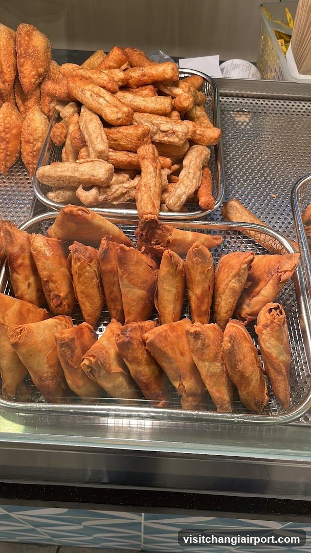 Fried Snacks Display