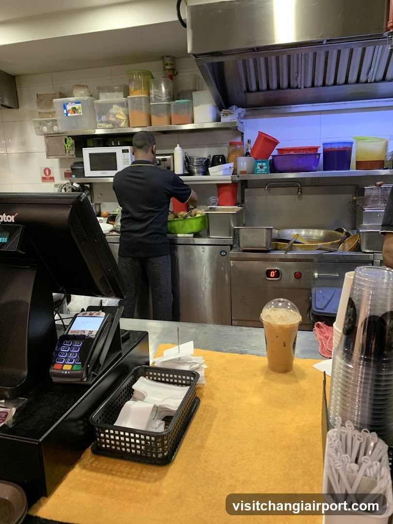 Kitchen and Counter View