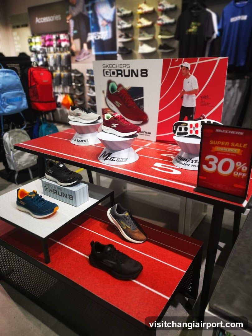 Skechers Shoe Display