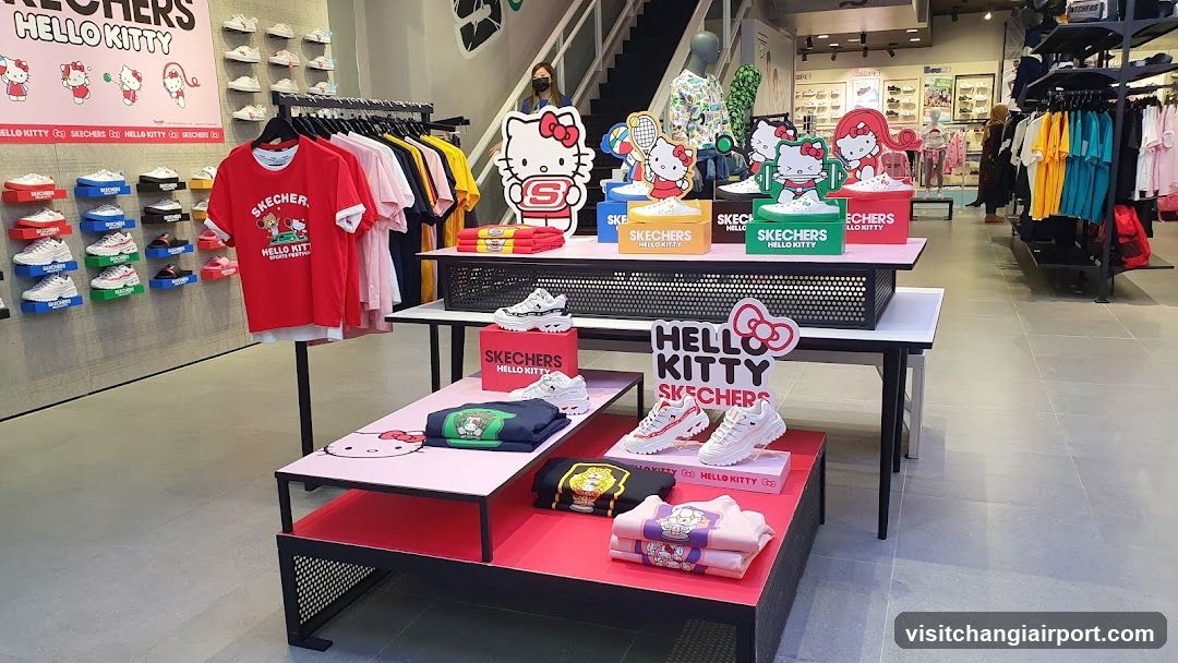 Skechers x Hello Kitty Store Display