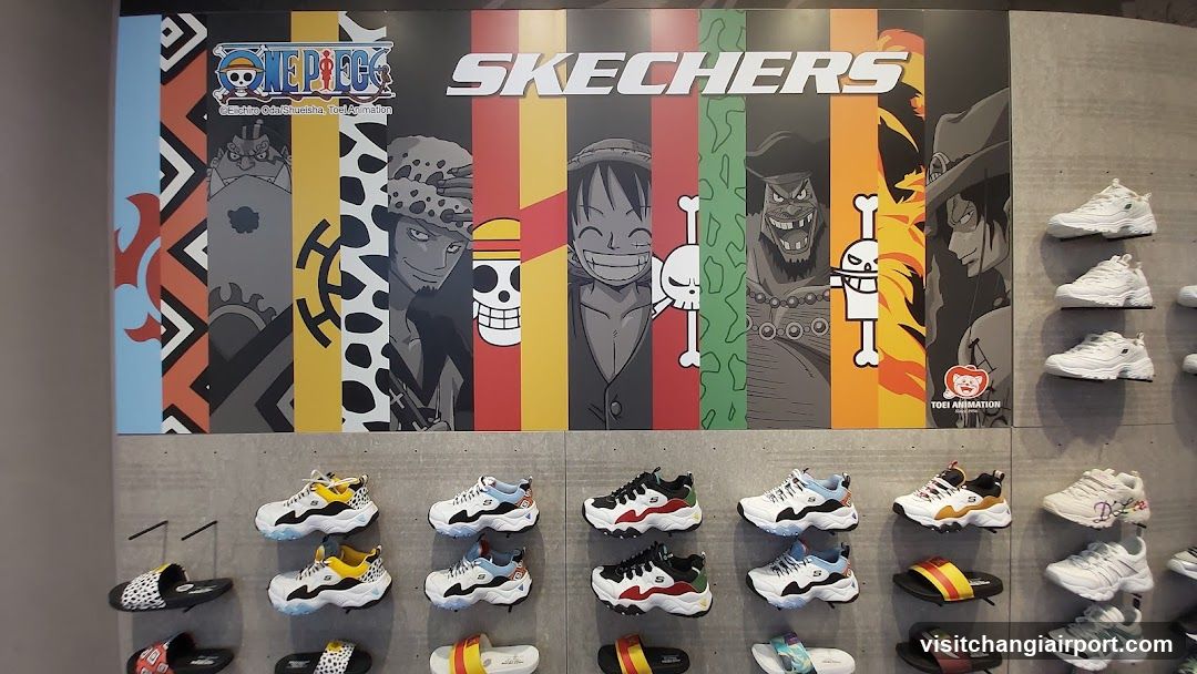 Skechers x One Piece Store Display