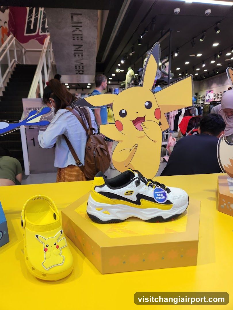 Pikachu Merchandise Display