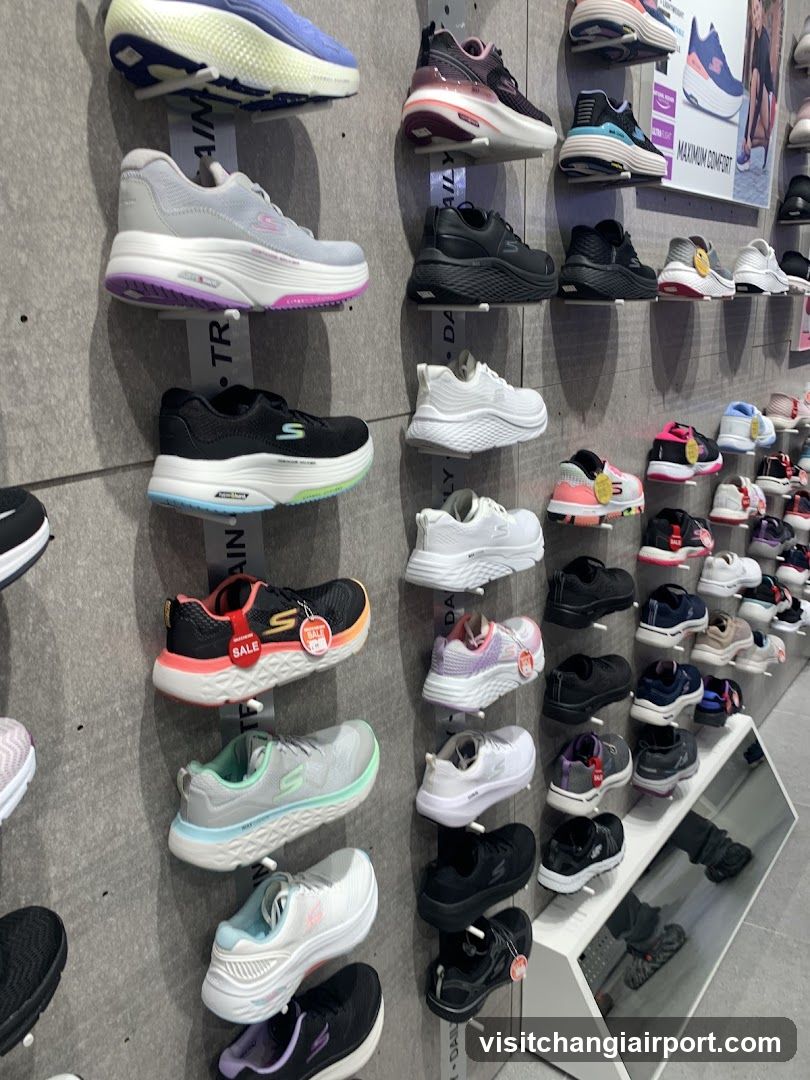 Shoe Display Wall