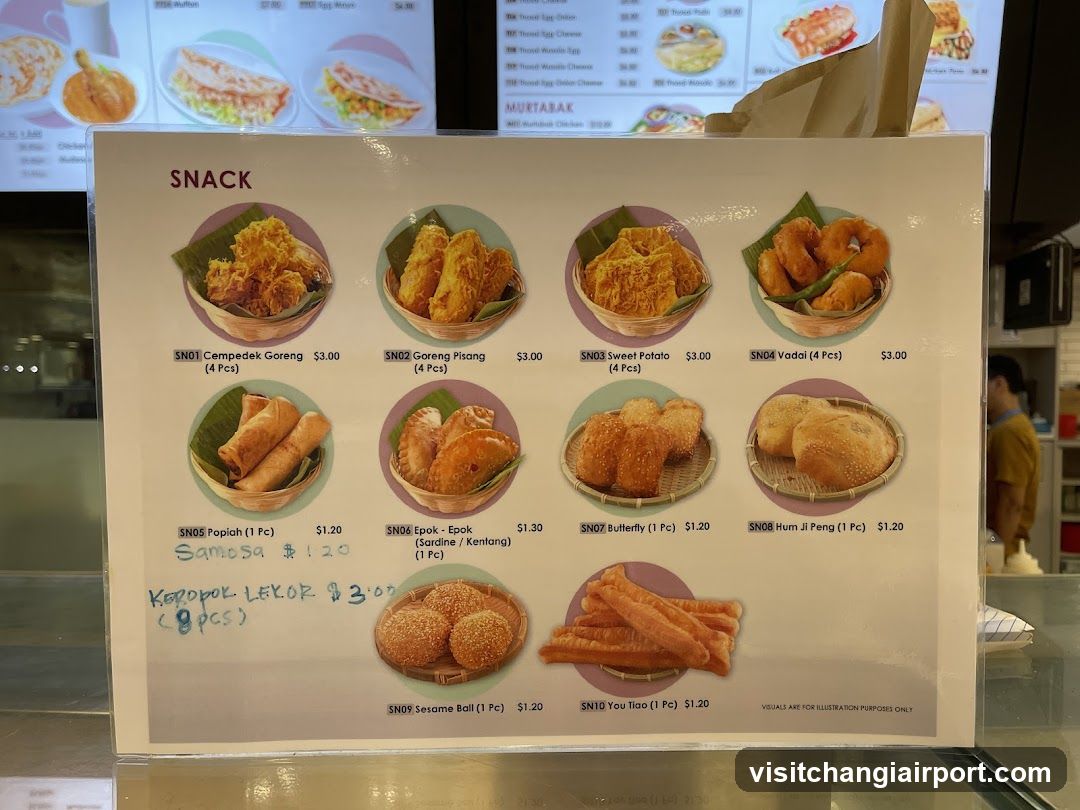 Snack Menu Board