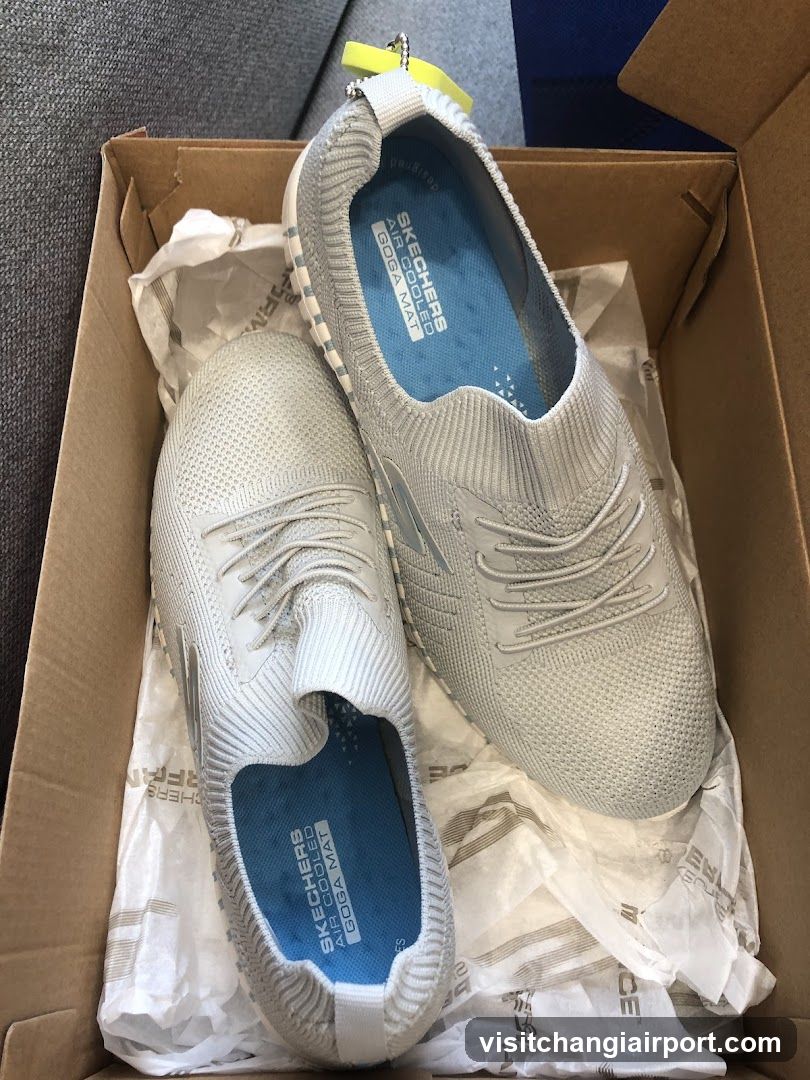 Skechers Go Walk shoes in box