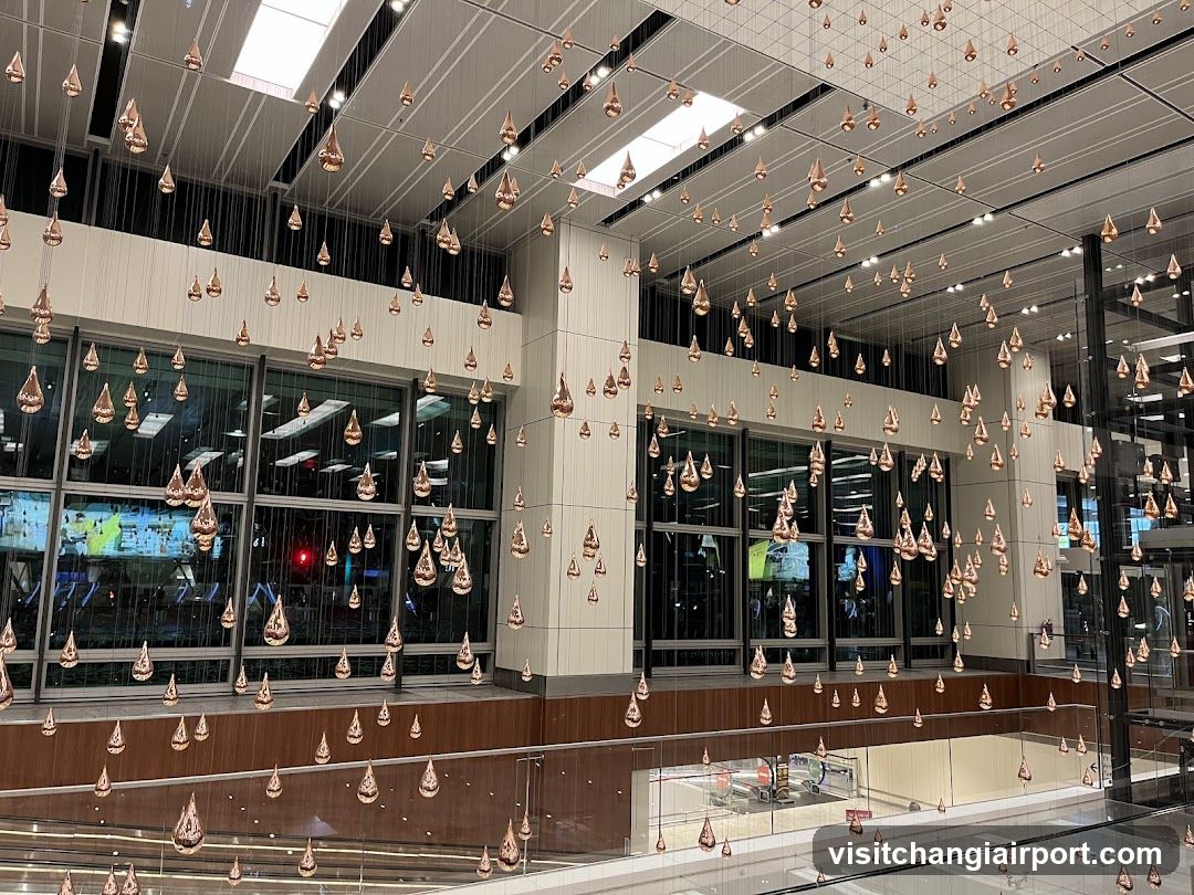 Suspended Copper Pendant Installation